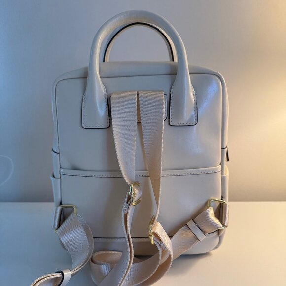 NWT Frances Valentine Small Casey Backpack Oyster Glazed - Gorgeous Bag - Picture 8 of 9